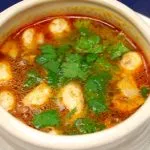 Sopa de camarones