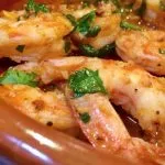Camarones al ajillo