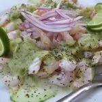 Aguachile de camarón
