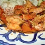Camarones al tequila