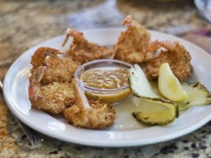 receta de camarones al coco